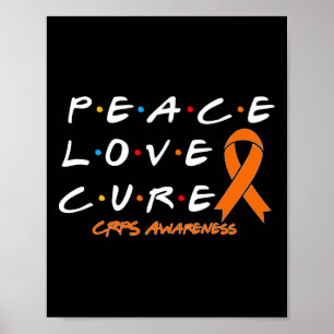 Póster Crps Conciencia Paz Cure