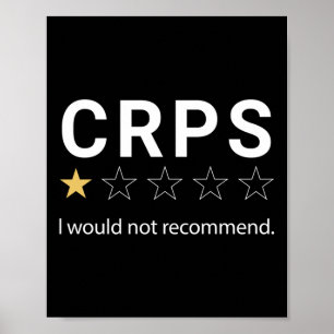 Póster Crps No Recomendaría Crps De Guerrero De Crps Rsd 
