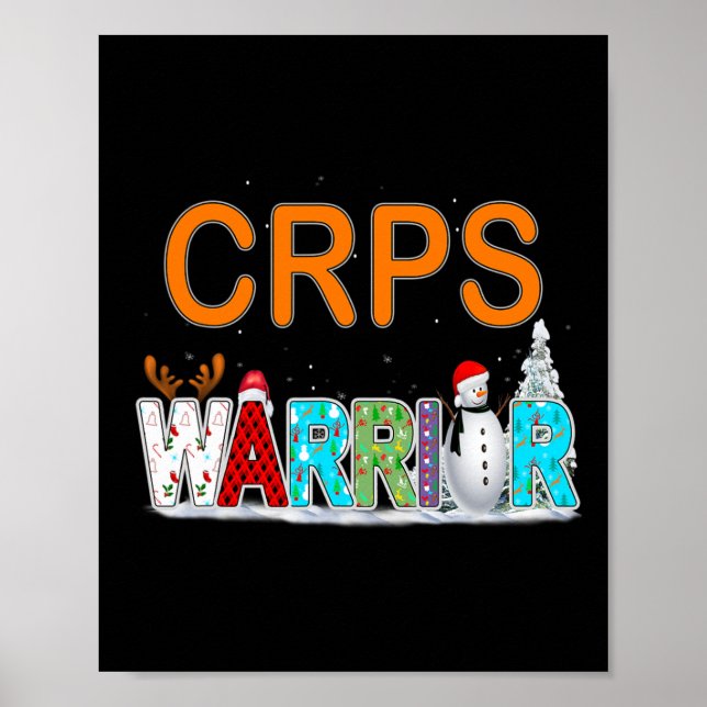 Póster Crps Warrior Awareness (Frente)