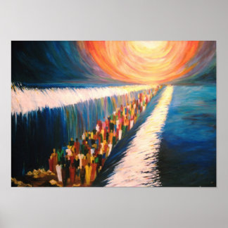 Póster cruce del mar rojo