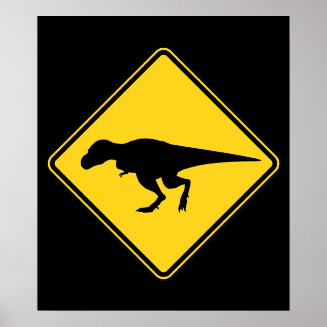 Póster Cruce T-Rex (Frente)