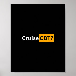 Póster Crucero Cbt - Y Cruising Regalos de Buen Viaje 