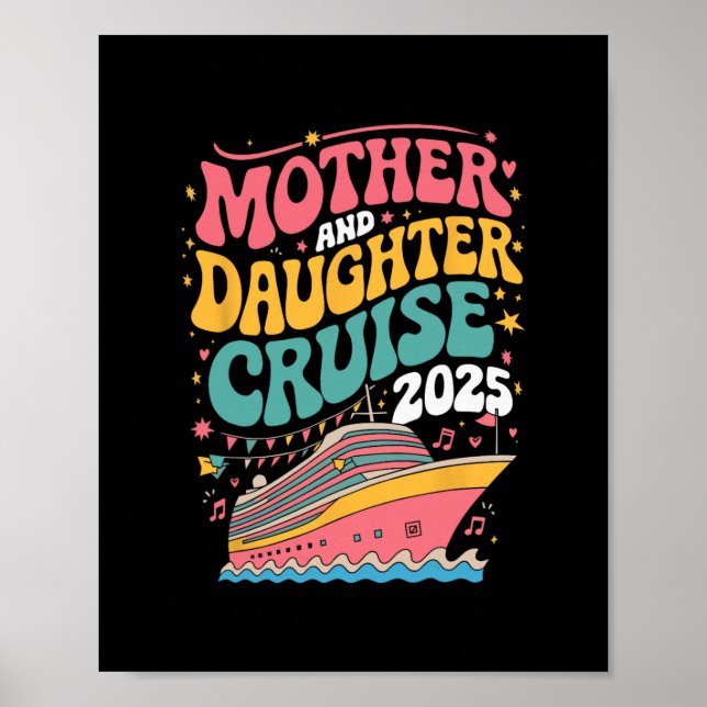 Póster Crucero de Madre e Hija 2025 (Frente)