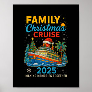 Póster Crucero de Navidad Familiar 2025 Crucero Familiar 