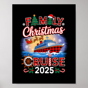 Póster Crucero de Navidad Familiar 2025 Crucero Familiar 