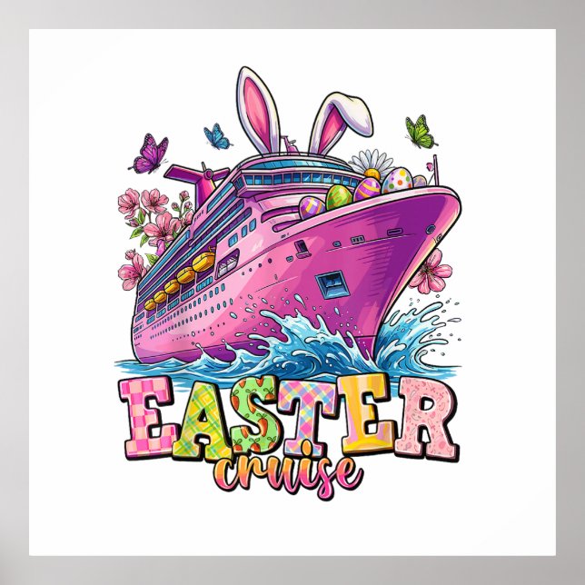 Póster Crucero de Pascua 2026 (Frente)