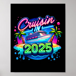Póster Crucero en 2025 Viaje de Crucero Vacaciones de Ver
