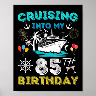 Póster Crucero en mi crucero de 85 años