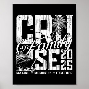 Póster Crucero Familiar 2025 Creando Recuerdos Juntos Vac