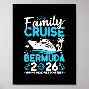 Póster Crucero Familiar 2026 Bermudas Creando Recuerdos F