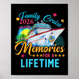 Póster Crucero Familiar 2026 Creando Recuerdos Para Toda 
