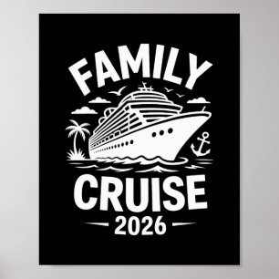 Póster Crucero Familiar 2026 Crucero Coincidente