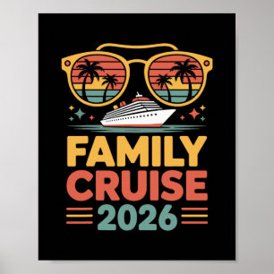 Póster Crucero Familiar 2026 Navegando 2
