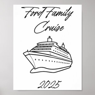 Póster Crucero Familiar Ford 2025