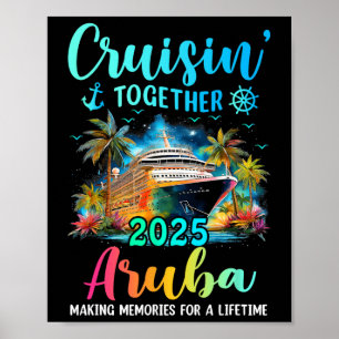 Póster Crucero Familiar Juntos Aru 2025 Vacaciones