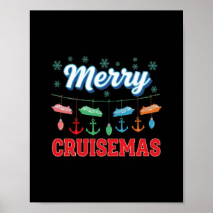 Póster Crucero Familiar Merry Cruisemas Navidad 2025 Barc