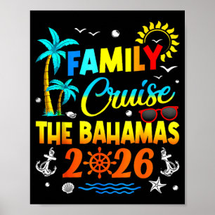 Póster Crucero Familiar por Las Bahamas Verano 2026 Vacac