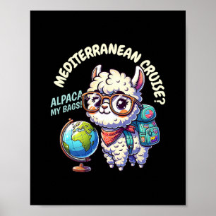 Póster Crucero mediterráneo coincidente