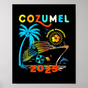 Póster Crucero por Cozumel 2025 Navegando por México Cozu