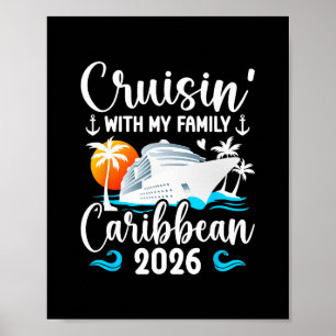 Póster Crucero por el Caribe con la familia 2026 Familia