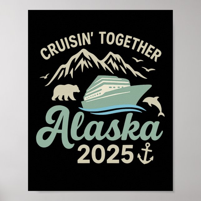 Póster Cruceros Alaska V (Frente)