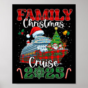 Póster Cruceros familiares Navidades 2025 para grupos de 