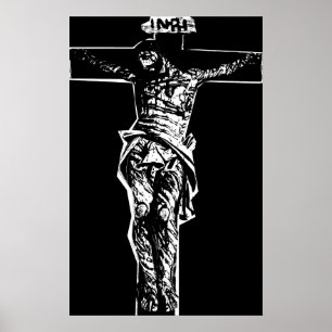 Póster Crucificado