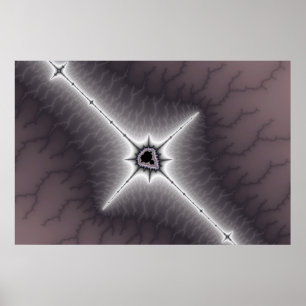 Póster Crucifix - Poster fractal