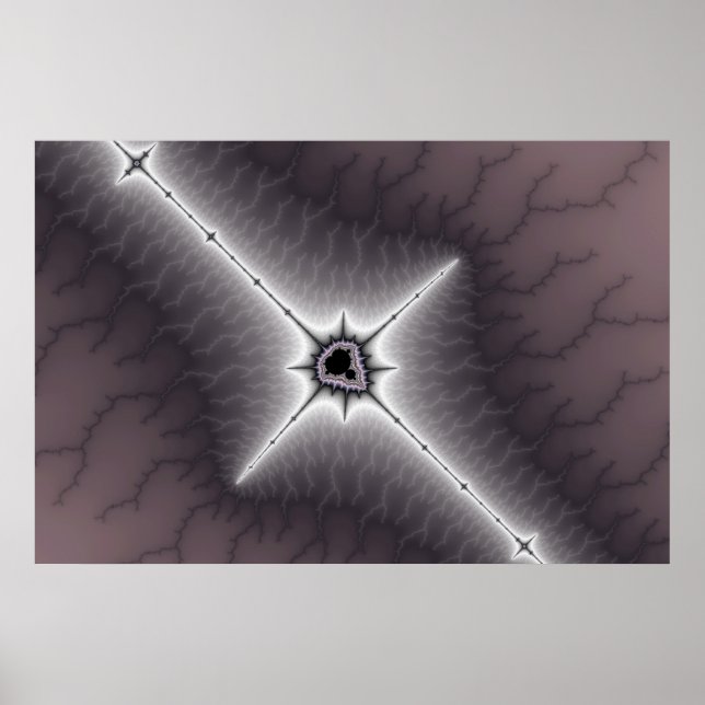 Póster Crucifix - Poster fractal (Frente)