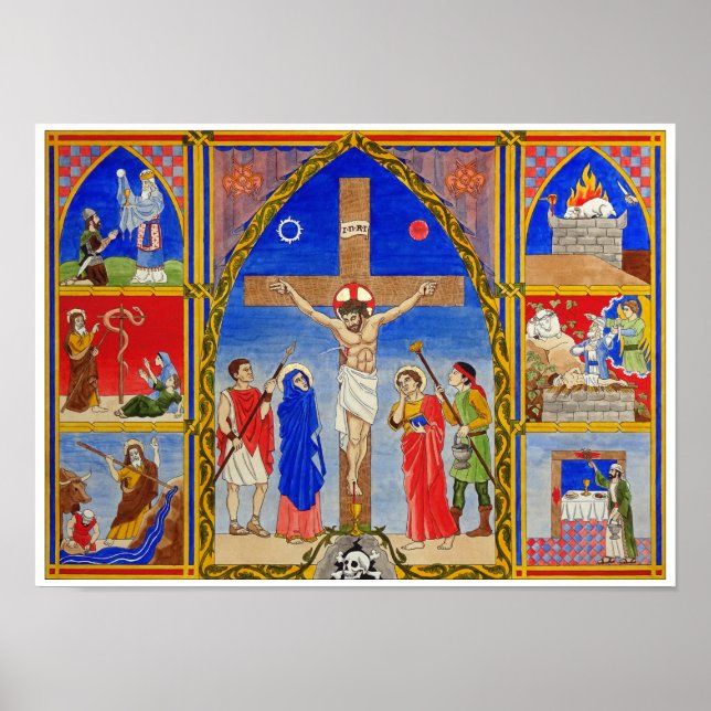 Póster Crucifixión (Frente)