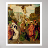Crucifixión (aceite en el panel)