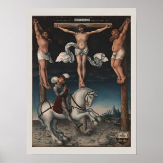 Póster Crucifixión con Centurión Convertido