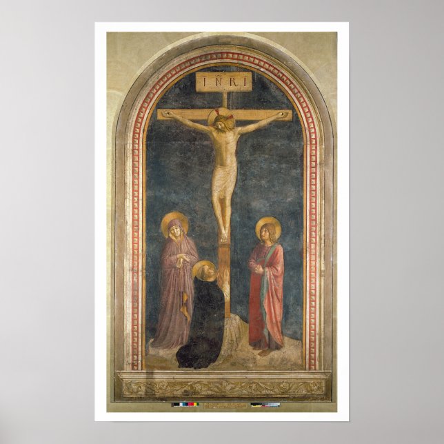 Póster Crucifixión con la Virgen, SS. John the Evangeli (Frente)