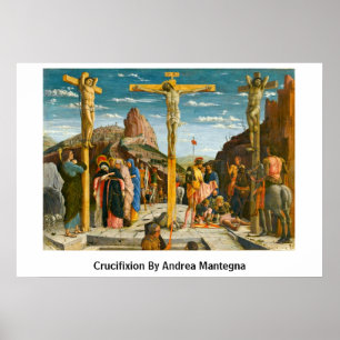 Póster Crucifixión de Andrea Mantegna