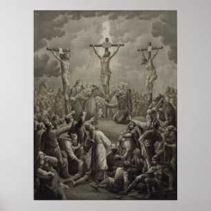 Póster Crucifixión de Cristo muere Kreuzigung Jesu Christ
