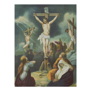 Póster Crucifixión de Jesucristo