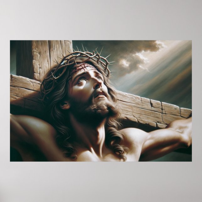 Póster Crucifixión de Jesús (Frente)