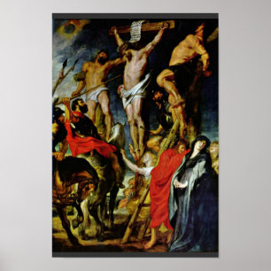 Póster Crucifixión de Rubens Peter Paul (la mejor