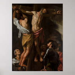 Póster Crucifixión de San Andrés por Caravaggio - Poster