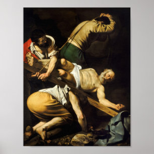 Póster Crucifixión de San Pedro