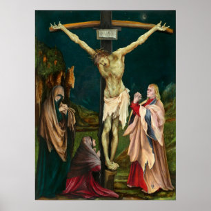 Póster Crucifixion - Matthias Grünewald Bella Artes Poste