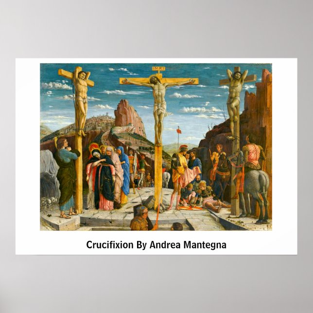 Póster Crucifixión Por Andrea Mantegna (Frente)