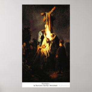 Póster Crucifixión por Harmensz Van Rijn Rembrandt