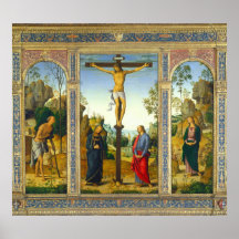 Crucifixion - Poster Bella Artes Pietro Perugino