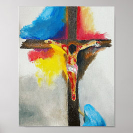 Póster Crucifixion Print