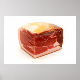 Póster Crudo de Prosciutto