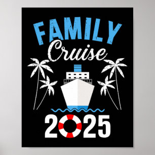 Póster Cruise familiar 2025 Conservar crucero familiar 20