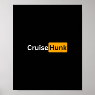 Póster Cruise Hunk - Regalos de Bon Voyage para cruceros