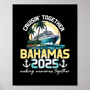 Póster Cruisin 'Together Bahamas 2025 Viaje