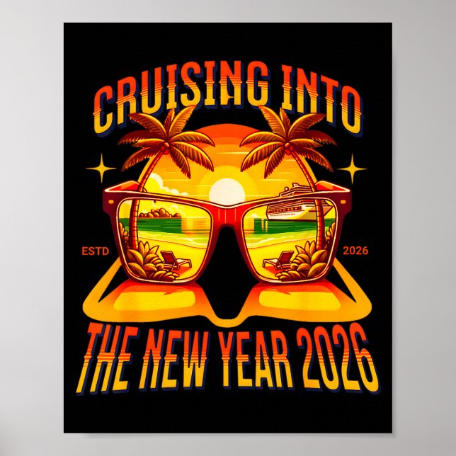 Póster Cruising Into The New Year 2026  (Frente)